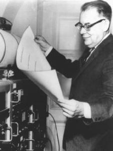 photo of CHARLES RICHTER who devised a scale for measuring the magnitude of earthquakes ©